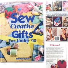 SEW CREATIVE GIFTS FOR UNDER $10 SEWING CRAFT HARDCOVER BOOK