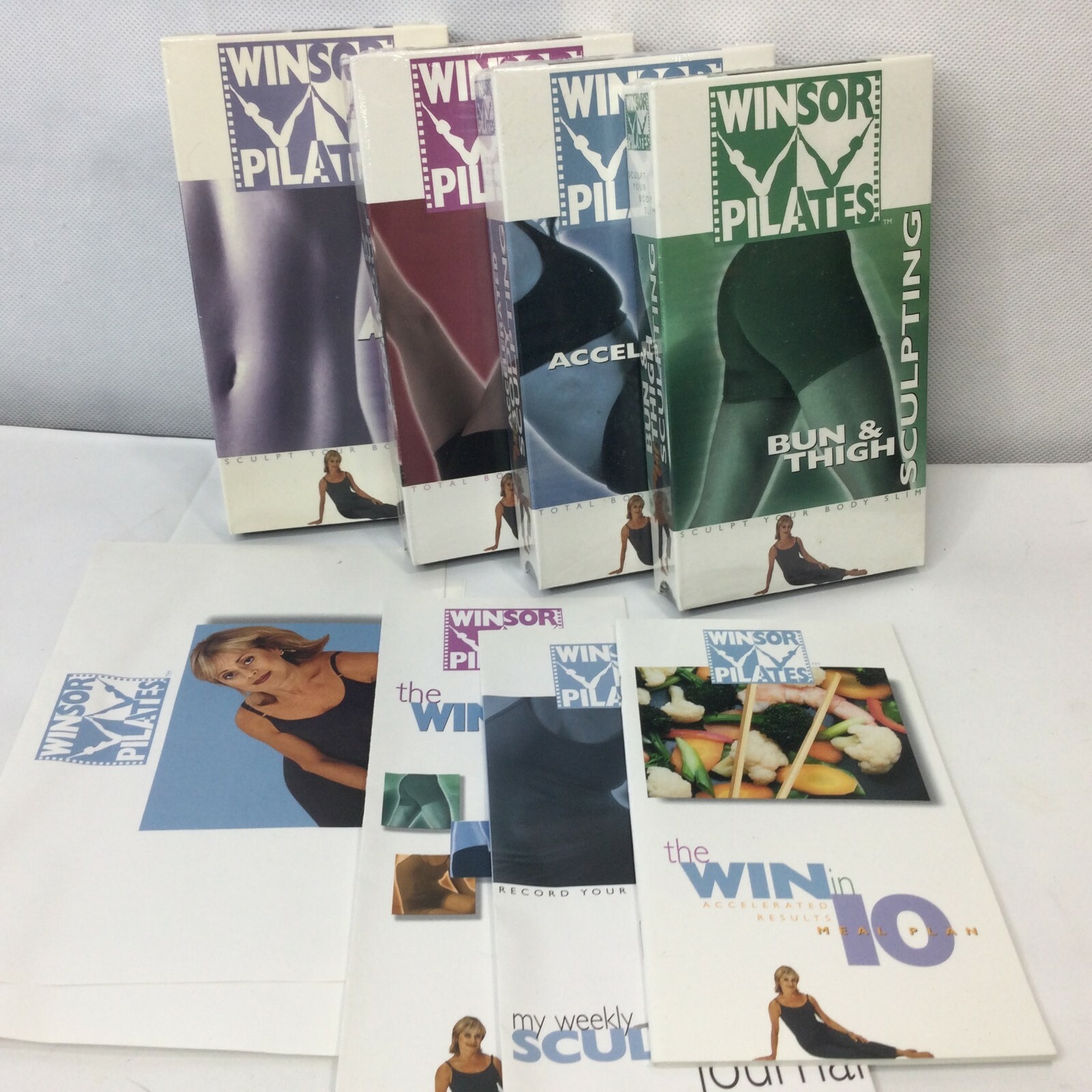 Winsor Pilates Vhs Set Of New Sealed Winsor Pilates VHS Video