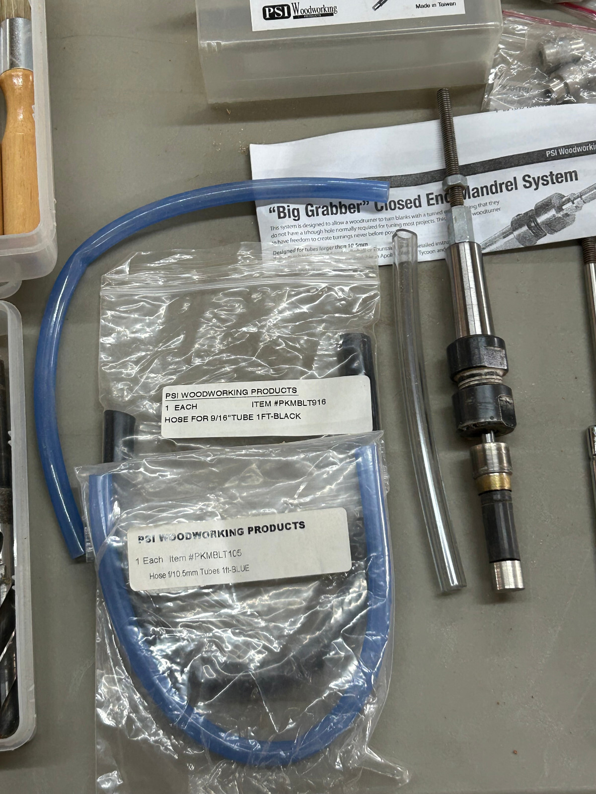 Pen turning business start up kit. Includes kits, parts, accessories, tools