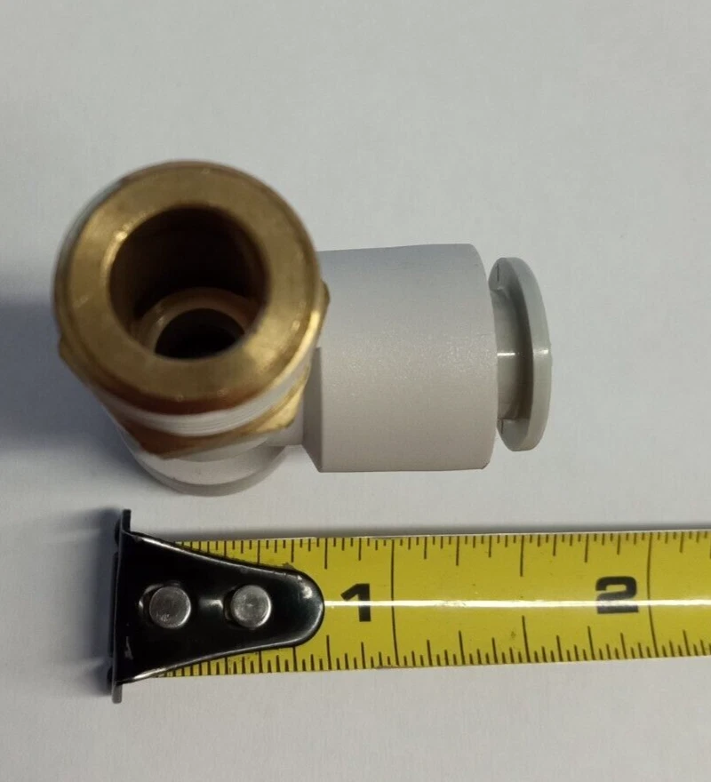 SMC KQ2Y10-03S 10mmX3/8"NPTx10mm push-to-connect male run tee **5-pack** - Image 2 of 2