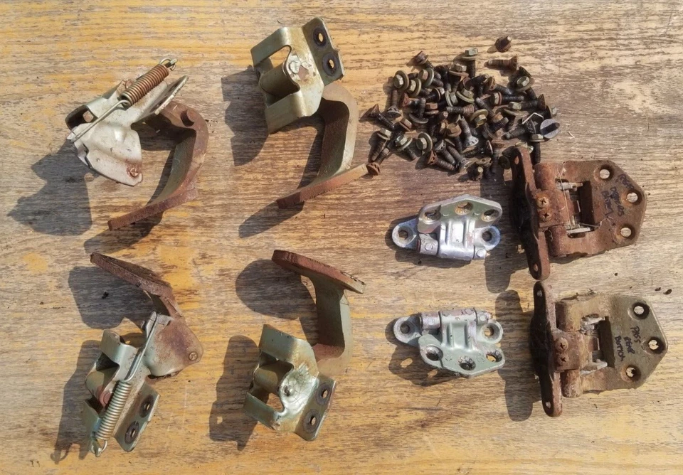 Bisagras de puerta perno ALL FOUR 64 1964 Impala Chevy Chevrolet Belair Biscayne 63 1963 Foto 3 de 4