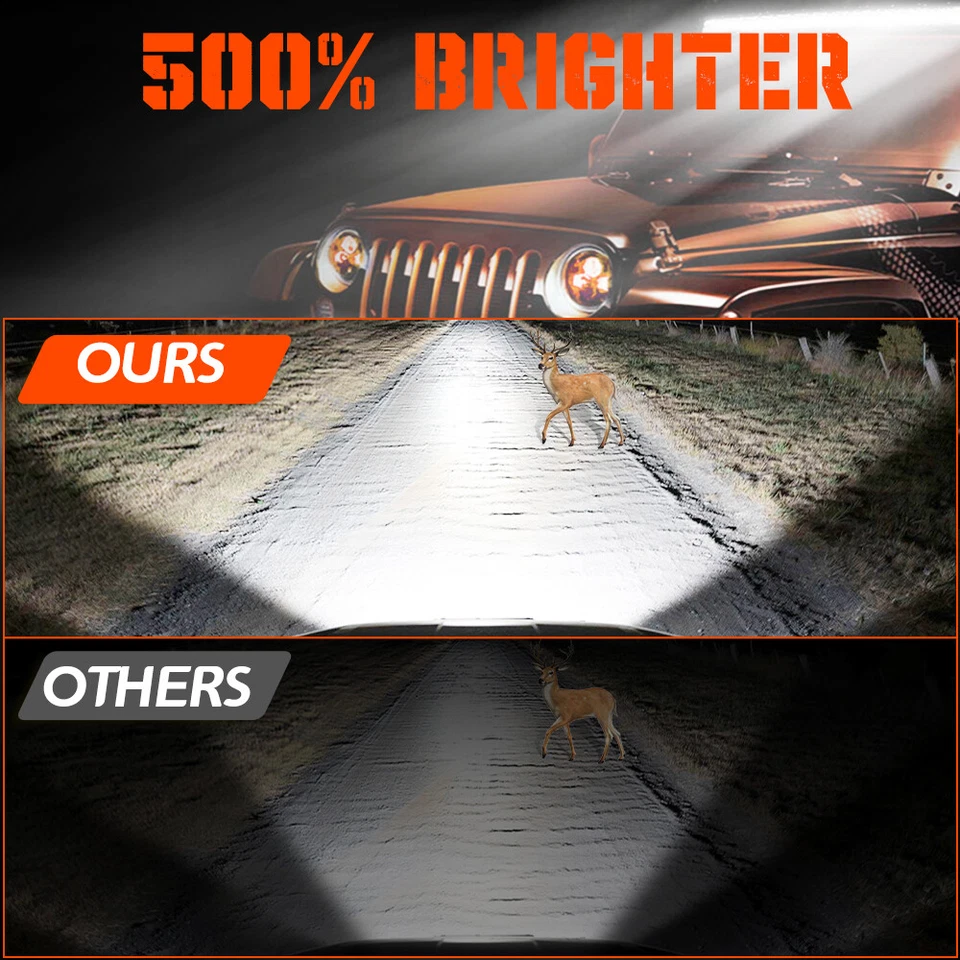 Barra de luz curva para techo de 50" + montaje de soportes + kit de cables para Chevrolet 2007-2014 y GMC Foto 3 de 4