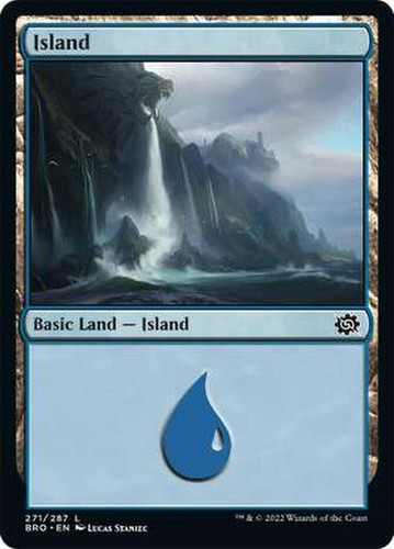 x4 Island BRO MTG 271/287 BASIC LAND M/NM 4x | eBay