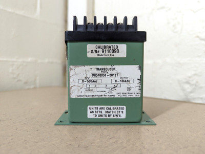 OHIO SEMITRONICS P0540056-00121 Current Transducer Input 0-500Aac Output 0-1mAdc