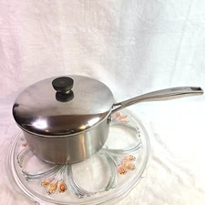 Mueller 2 1/2 Qt 4 In Stainless Steel Pot W/Lid