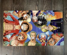 O-P Family OPCG TCG CCG Playing Pad Duel Playmat Trading Card Game Mat Free Bag