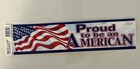 🇺🇸Vintage PROUD TO BE AN AMERICAN Bumper Sticker Lot Of 10 USA Wincraft 🇺🇸 — photo 2