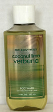 Bath  Body Works Coconut Lime Verbena Body Wash Gel 10 oz