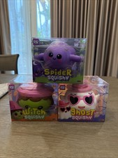 RMS Crazy Fun Witch Ghost Spider Squishy Halloween NEW Halloween Squishies Set 3