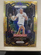 2024 Panini Prizm Monopoly WNBA Sydney Colson Gold Millionaire /500