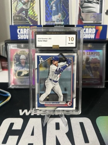 Shohei Ohtani 2024 Bowman #33 Gem Mint 10 GAS 🔥 LA Dodgers Investment Card!