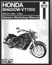 MANUEL ATELIER REVUE RÉPARATION PDF HONDA SHADOW VT1100 1985-1998