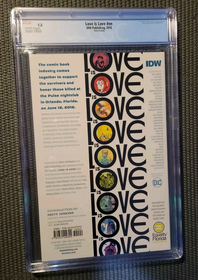 Love is Love CGC 9.8:IDW出版:第一部哈利波特漫画 — 第 3/3 张图片
