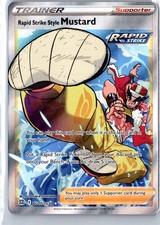 SWSH09: Brilliant Stars Trainer Gallery #TG27/TG30 Rapid Strike Style Mustard