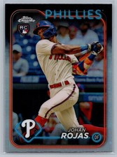Johan Rojas 2024 Topps Chrome Rookie Refractor #273