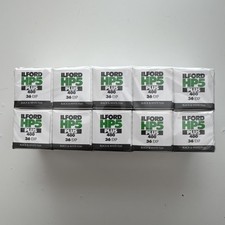 Ilford HP5 Plus 35mm 36 Exp B+W Film Pack of 10 SEALED