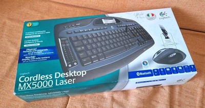 Kabelloser Desktop Laser Logitech MX5000 komplett