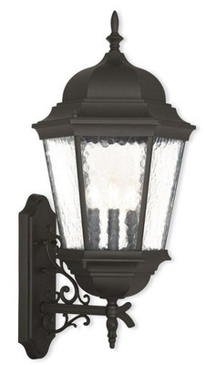 Used Livex Lighting 75466-14 Hamilton - 3 Light Outdoor Wall Lantern in