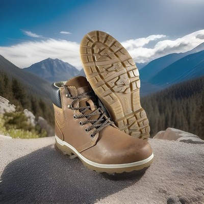 Men's Discovery Expedition All Terrain Hiking Camel Boots Botas Trabajo Hombre