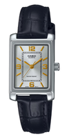 Casio Collection LTP-1234PL-7A2EF Damen Uhr Leder In Schwarz Neu
