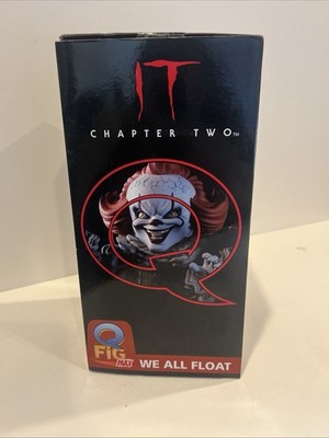 Q-Fig Max IT Chapter Two Pennywise Figure #84 We All Float Box Damaged