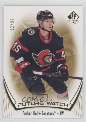 2021-22 SP Authentic Future Watch Limited Gold 52/99 Parker Kelly Rookie RC 2o7