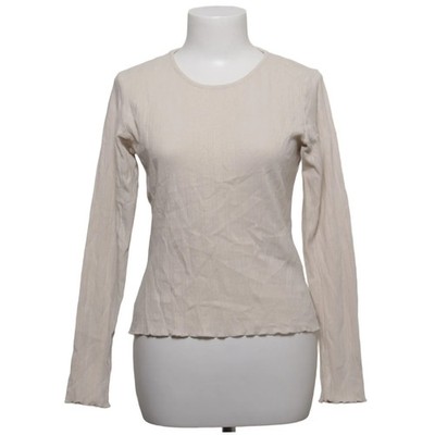 ONLY, Langarmshirt, Größe: M, Top Noos Jrs, Beige, Baumwolle, Streifen #Wlw