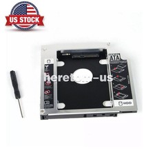 12.7mm 2nd SATA to SATA Hard Drive HDD SSD Caddy Adapter For iMac 27 late 2009