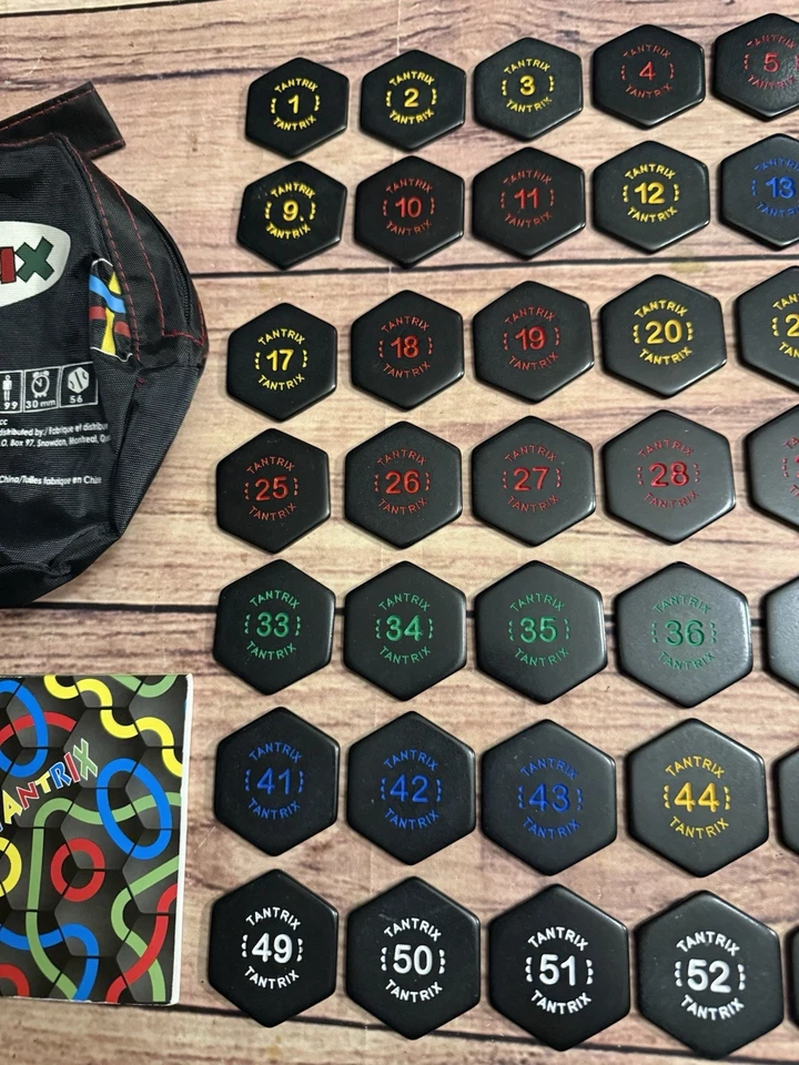 Tantrix Spiel Travel Pack 100% KOMPLETT (56 Spielsteine + Anleitung + Reiseetui) - Bild 2 von 4