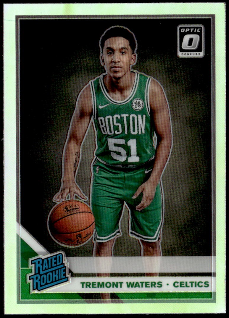 2019-20 Donruss Optic #185 Tremont Waters Holo Rated Rookie E1
