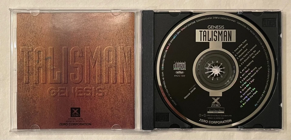 Talisman - Genesis (Japan 1st Press CD w/OBI) Autographed by Jeff Scott Soto - Image 3 of 4