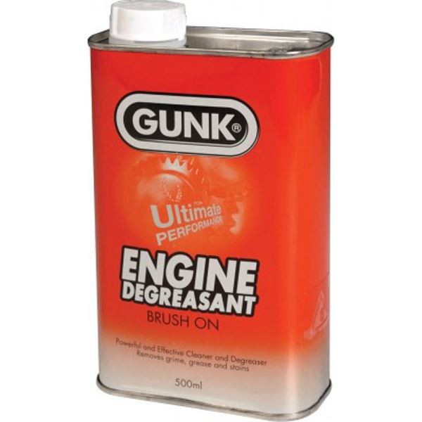 GUNK BRUSH ON ENGINE DEGREASANT CAR VAN DEGREASER REMOVER CLEANER 1L - Image 11