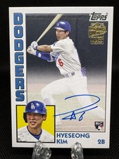 2025 Topps Archives - 1984 Fan Favorites Autographs Hyeseong Kim RC Auto 🔥🔥🔥