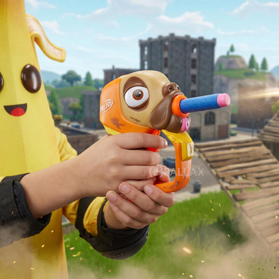 NERF F2370 FORTNITE MICRO-SHOTS MICRO DOGGO / HASBRO 2021