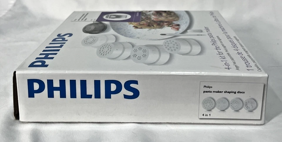 Philips 4-in-1 Kit Shaping Discs For The Philips Pasta Maker New Factory Sealed - Image 4 of 4