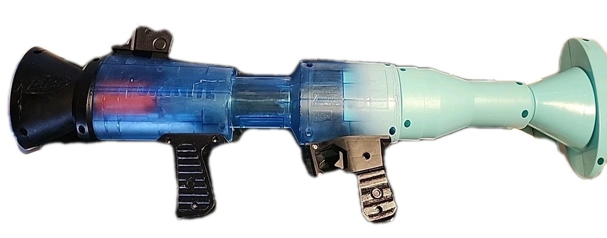 Nerf Fortnite RL-Rippley Rocket Launcher Blue | eBay