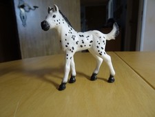 Günstig! Schleich Pferd - Fohlen - weiß/schwarze Punkte Günstig!