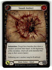 Smash Instinct (Yellow) WTR027 Foil Common Welcome to Rathe LP