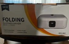 Electric Clothes Dryer Fast Drying Machine Mini for Home, Apartment, RV, Travel