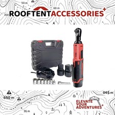 For Tentbox Cordless Ratchet Wrench - 13mm For Nyloc + 17mm For Security Nuts