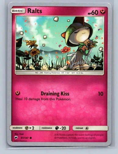 Pokemon Ralts 2017 World Championships Promo 91/147 Basic