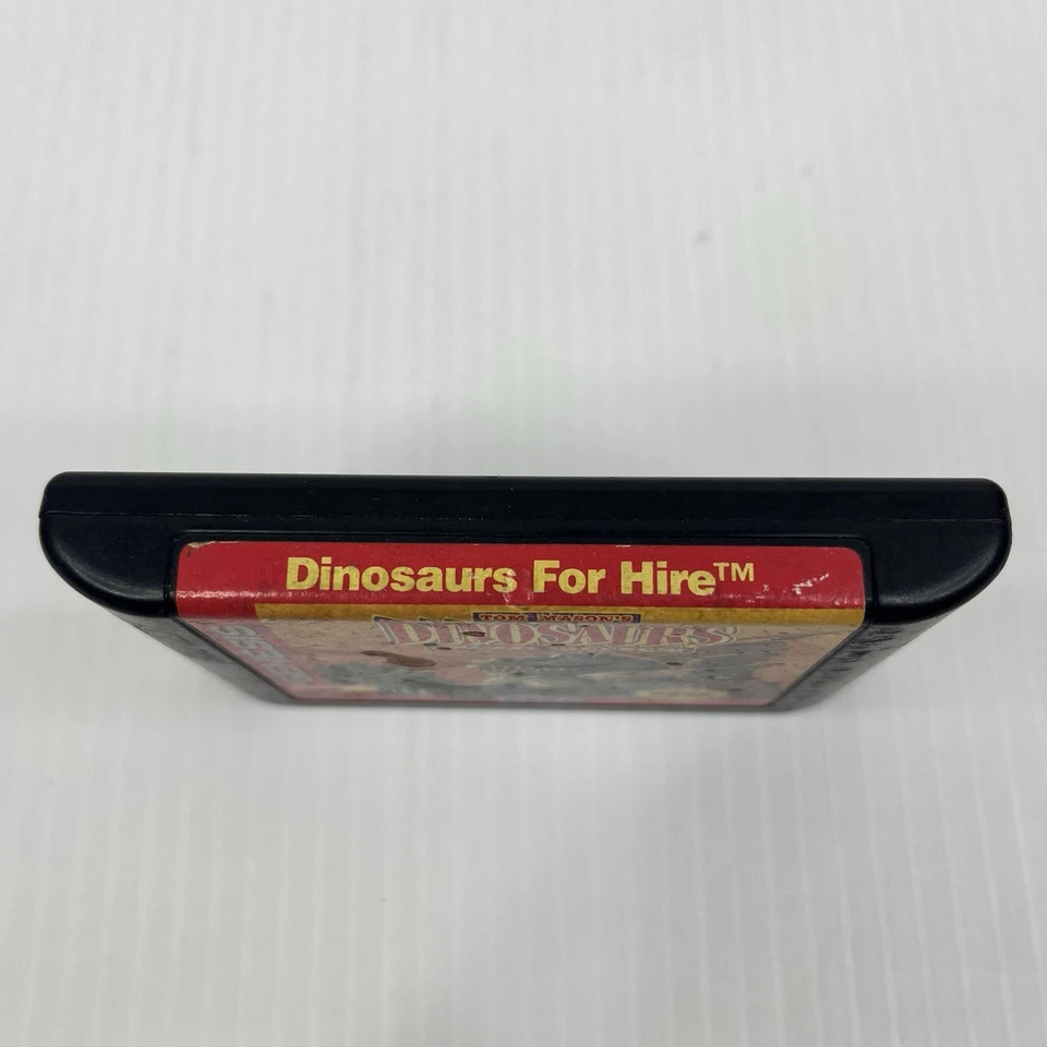 Dinosaurs For Hire (Sega Genesis, 1993) Cartridge Only Pins Polished - Image 3 of 3