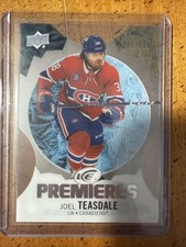 2023-24 Upper Deck UD Ice Premieres /799 Joel Teasdale #206 Rookie Canadiens RC