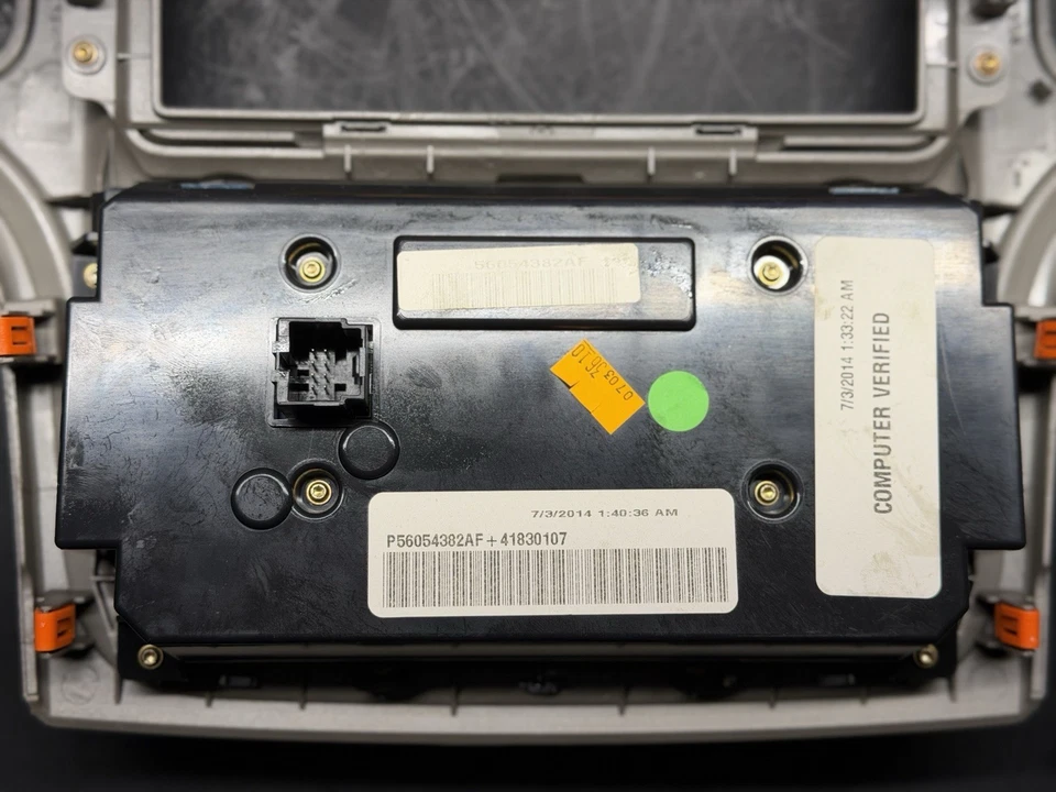 Jeep Grand Cherokee 2014 2015 calefacción aire acondicionado control climático tablero bisel conjunto OEM Foto 3 de 3