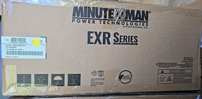 Minuteman EXR1500RT2U EXR Series Line Interactive UPS