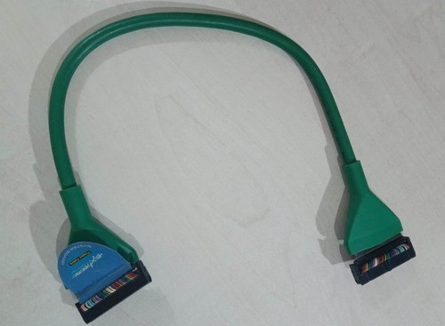 EX!REME Technology System Board Floppy Drive Cable round Cavo Tondo 45cm Verde - Afbeelding 5 van 7