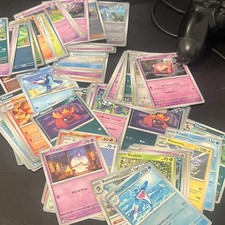 Pokemon Mega Evolution Pitch Black Mixed Card Lot - Slowpoke Litwick Popplio