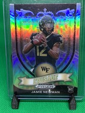 2021 Panini Prizm Draft Picks - Crusade Jamie Newman #174 Silver Prizm (RC)