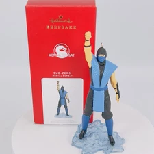 Hallmark Keepsake 2021 Sub-Zero Ornament Mortal Kombat Gamer Gift