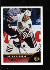 2013-14- Score Hockey- Bryan Bickell- # 107-Chicago Black Hawks-NM/NM+